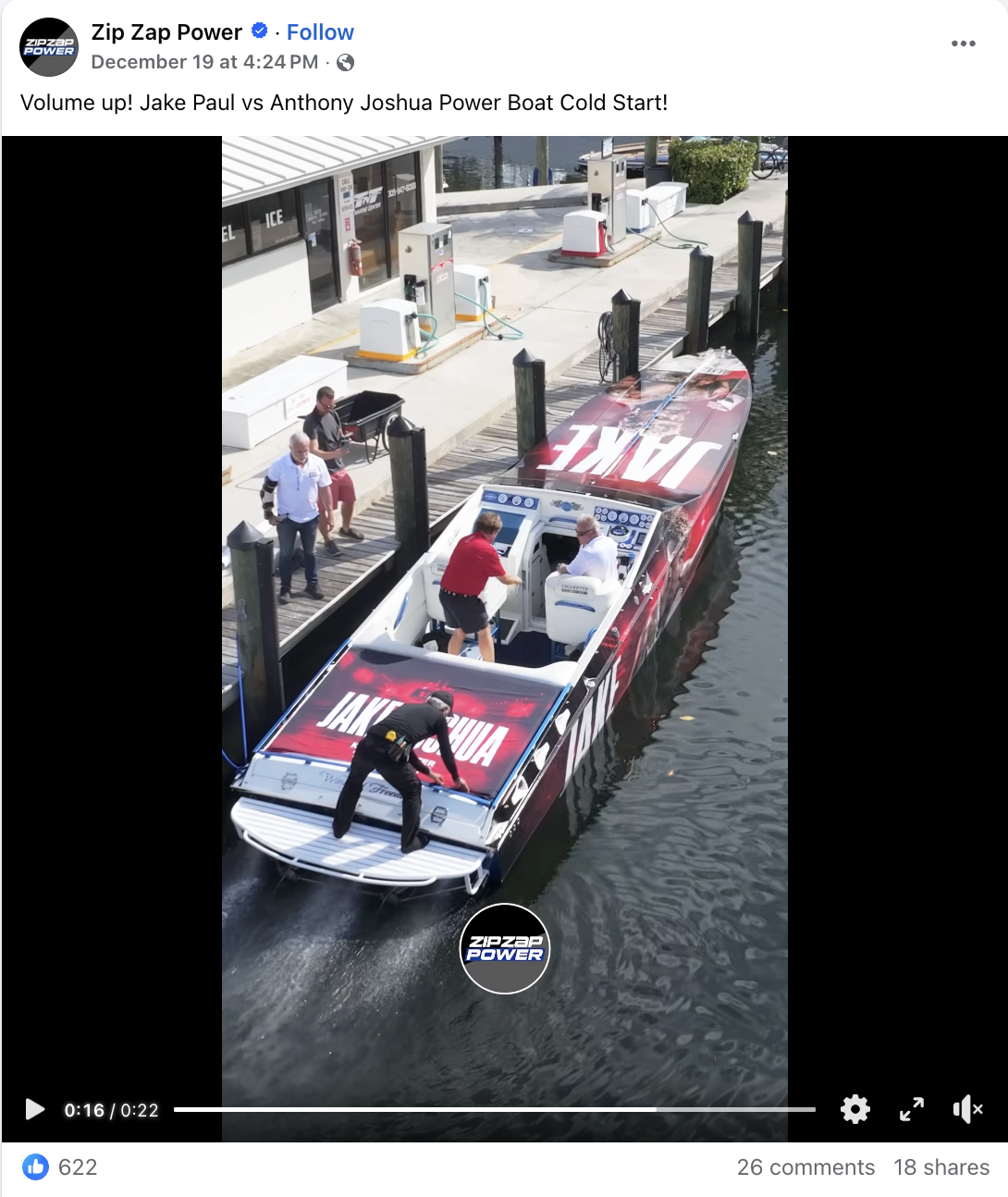 Zip Zap Power - Facebook Post